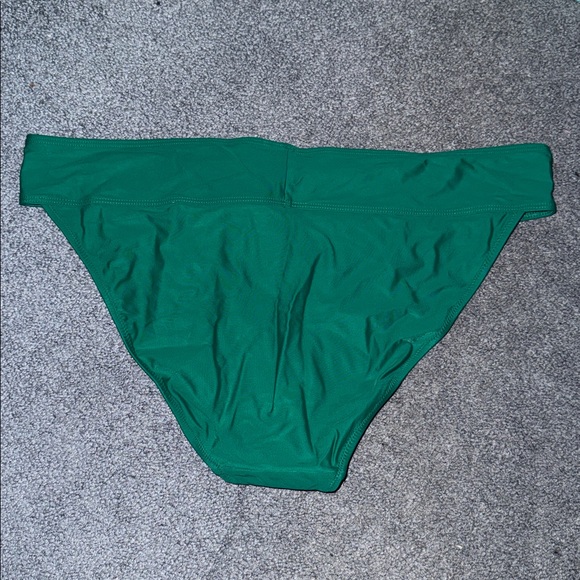 NWT aerie Emerald Green Women's Swim Bottom - Picture 2 of 3